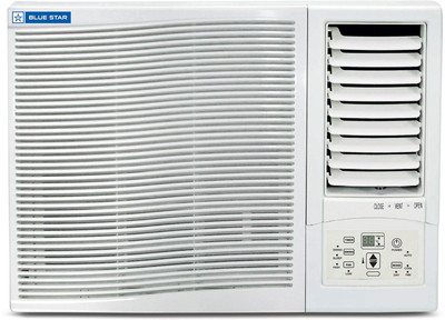 Blue Star 0.75 Ton 3 Star Window AC  - White  (3WAE081YDF, Copper Condenser)