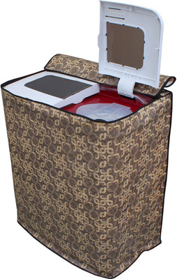 Flipkart SmartBuy Semi-Automatic Washing Machine  Cover(Width: 88.9 cm, Brown)