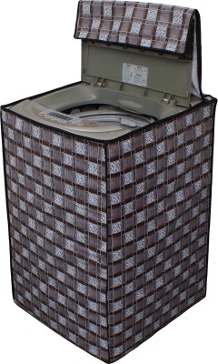 LITHARA Top Loading Washing Machine  Cover(Width: 60.96 cm, Brown, Silver)