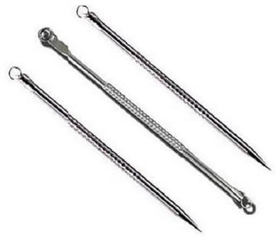 FashionableIndia Steel Blackhead Remover Needle(Pack of 3)