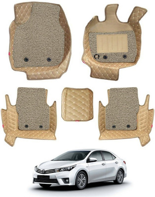 elegant Leatherite 7D Mat For  Maruti Suzuki Wagon R 1.0(Beige)