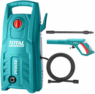 TOTAL 1400W, 130Bar( 1900PSI ) Copper Winding, Auto Shut Off (TSS) TGT11316 High Pressure Washer