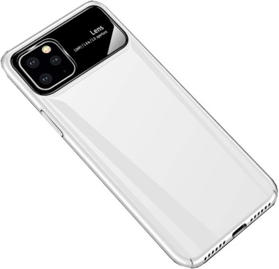 kinshu Back Cover for Apple iPhone 11 Pro | Lens Hard Back Cover(White, Dual Protection, Pack of: 1)