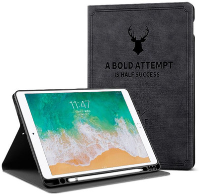 MOCA Flip Cover for Apple iPad 10.2 inch 7th Generation 2019(Grey, Shock Proof)