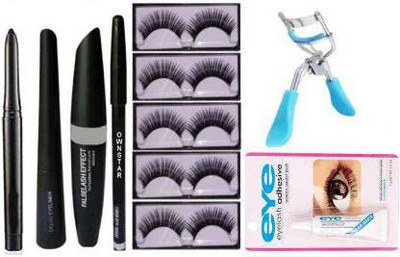 Ownstar Combo of Mascara,Eyeliner(7 Items in the set)