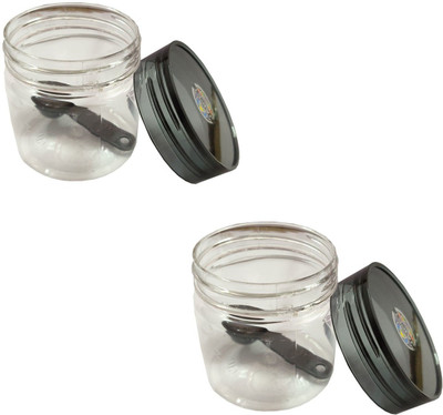 Shoppernation Plastic Utility Container  - 150 ml(Pack of 2, Clear)