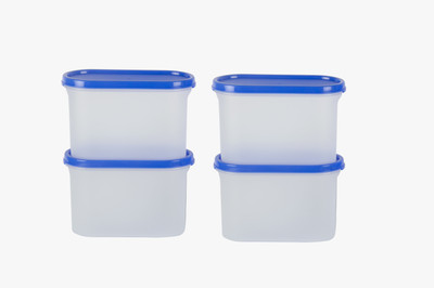 Cutting EDGE Plastic Grocery Container  - 1200 ml(Pack of 4, Blue)