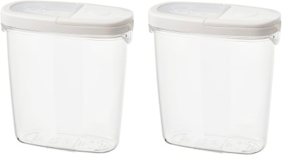 IKEA Polypropylene, Plastic Utility Container  - 1.3 L, 1.3 L(Pack of 2, White)