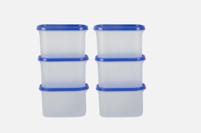 Cutting EDGE Polypropylene Grocery Container  - 1200 ml(Pack of 6, Blue)