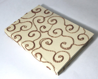 Camlon Exports NA A4 Diary Unruled 96 Pages(off white, Brown)