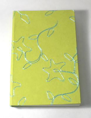 Camlon Exports recycled handmade A4 Diary Unruled 96 Pages(Lime green)