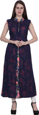 Shyammc Women Maxi Multicolor Full Length Dress