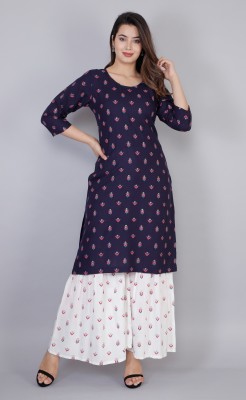 ELEPANTS Women Kurta Palazzo Set