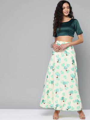 STREET9 Women Ethnic Top Skirt Set