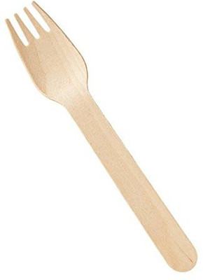 KRUM Pack of 100 Wood Dinner Set(Multicolor, Microwave Safe)