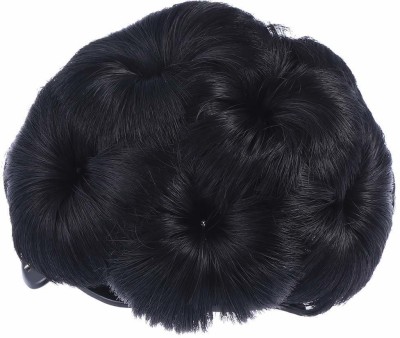 Blushia Top Quality Natural Look Flower Panja Bun Extension For Women & Girls Hair Extension