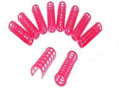 ShopCircuit Self Holding Roller Pack Of 10 Hair Curler(Pink)