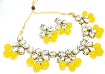 CATALYST Alloy Gold-plated Yellow, White Jewellery Set(Pack of 1)