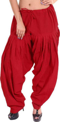 Muskan Collection Cotton Solid Patiala