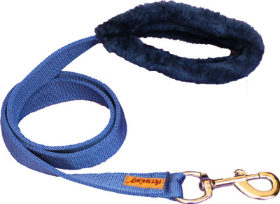 Petshop7 Dog Collar & Leash(Medium, Blue)