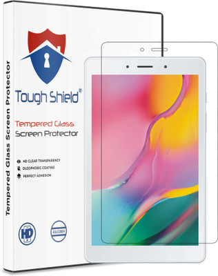 TOUGH SHIELD Edge To Edge Tempered Glass for Samsung Galaxy Tab A 8 inch(Pack of 1)