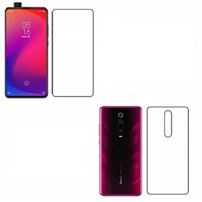 FashionCraft Front and Back Tempered Glass for Mi K20 Pro(Pack of 2)