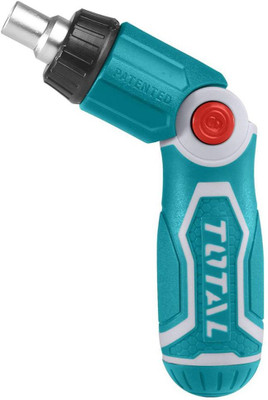 TOTAL 13 in 1 Ratchet Screwdriver Set With Folding Handle & 3 Types-TACSD30136 Ratchet Screwdriver Set(Pack of 1)