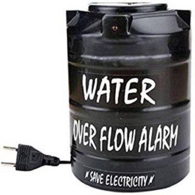 FStyler Water Over Flow Tank Alarm with Voice Sound Overflow (Black) Wired Sensor Security System