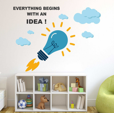 Littlebuds 100 cm Idea Removable Sticker(Pack of 1)