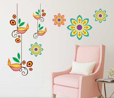 Littlebuds 100 cm Lamp Removable Sticker(Pack of 1)