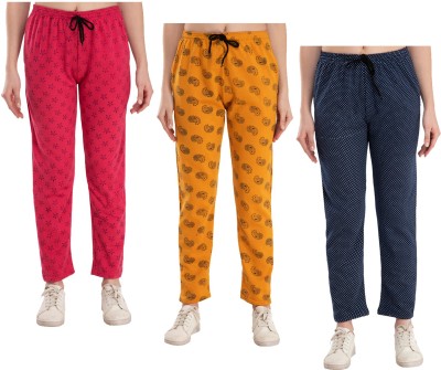 Indistar Printed Women Multicolor Track Pants