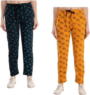 IndiWeaves Printed Women Multicolor Track Pants