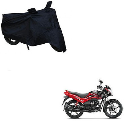 THE REAL ARV Two Wheeler Cover for Honda(Passion Xpro, Black)
