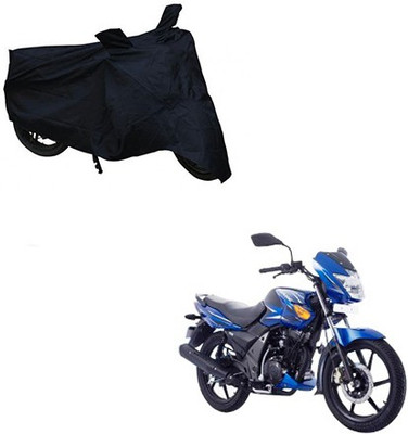 RPSENTTERPR Two Wheeler Cover for TVS(Flame SR125, Black)