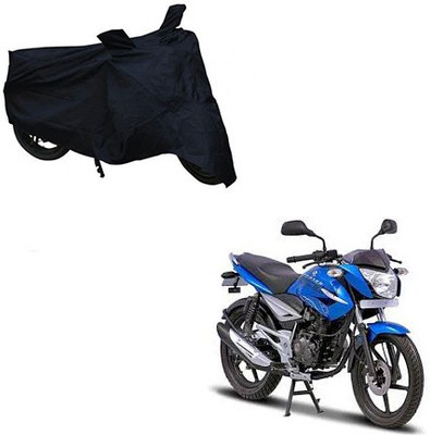 THE REAL ARV Two Wheeler Cover for Bajaj(XCD 125cc, Black)