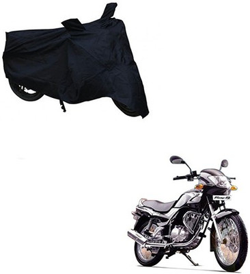 Gavya Waterproof Two Wheeler Cover for TVS(Fiero F2, Black)