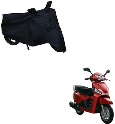 THE REAL ARV Two Wheeler Cover for Mahindra(Gusto, Black)