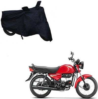 Mdstar Waterproof Two Wheeler Cover for Hero(HF Dawn, Black)