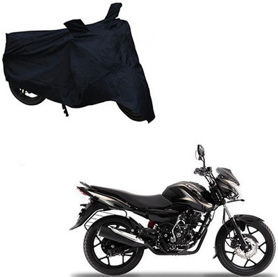 Gavya Waterproof Two Wheeler Cover for Bajaj(Discover 150 s, Black)