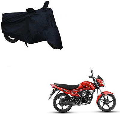 DeepShakshi AUTOMOTIVE Two Wheeler Cover for Suzuki(Hayate, Black)