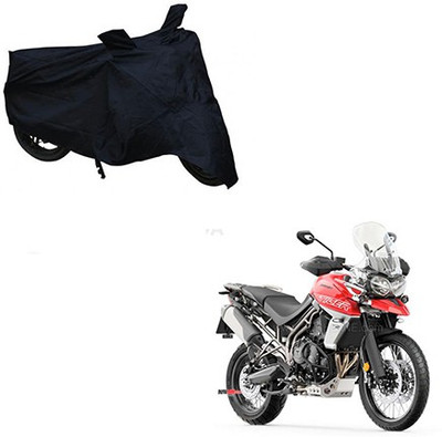 THE REAL ARV Two Wheeler Cover for Triumph(Tiger 800 XCA, Black)