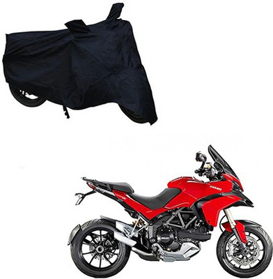 APNEK Two Wheeler Cover for Ducati(Multistrada, Black)