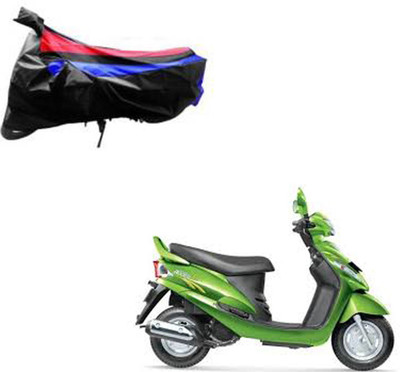 JVG Waterproof Two Wheeler Cover for Mahindra(Rodeo RZ, Multicolor)