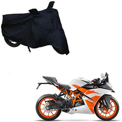 THE REAL ARV Two Wheeler Cover for KTM(Duke 200, Black)