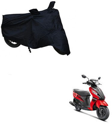 THE REAL ARV Two Wheeler Cover for Suzuki(Let's, Black)
