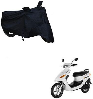 THE REAL ARV Two Wheeler Cover for Indus(Yo Electron, Black)