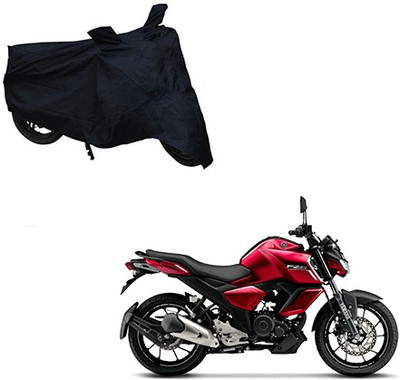 THE REAL ARV Two Wheeler Cover for Yamaha(FZ-S, Black)