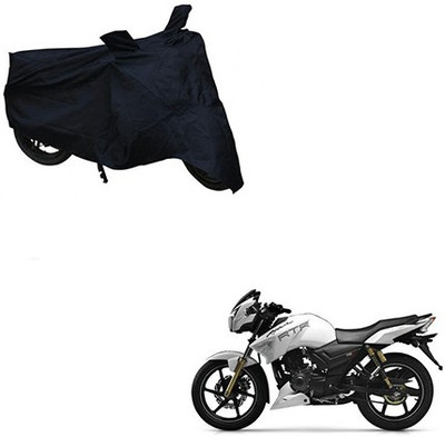 Gavya Waterproof Two Wheeler Cover for TVS(Apache RTR 180, Silver)
