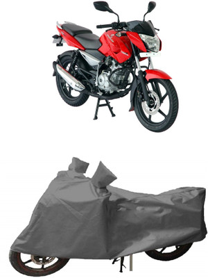 STARAHONEY Two Wheeler Cover for Bajaj(Pulsar 150 DTS-i, Grey)