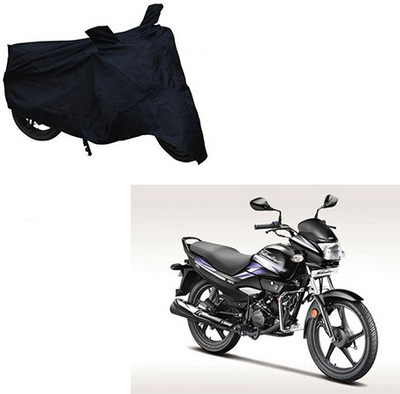 THE REAL ARV Two Wheeler Cover for Hero(Super Splendor, Black)
